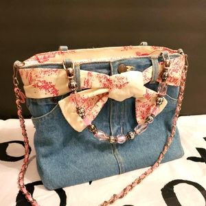 Vintage Denim Bag